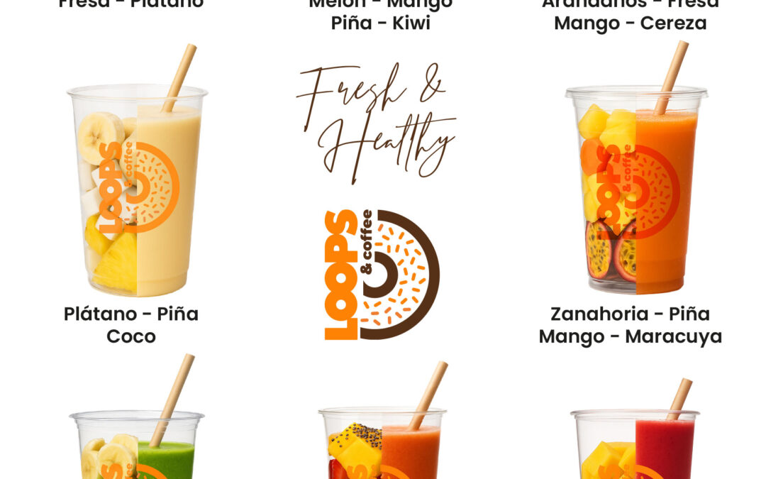¡Nueva carta de smoothies en Loops and Coffee!